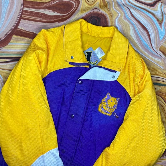 #1 Apparel Other - Vintage Washington Huskies Jacket 90s XL Purple
